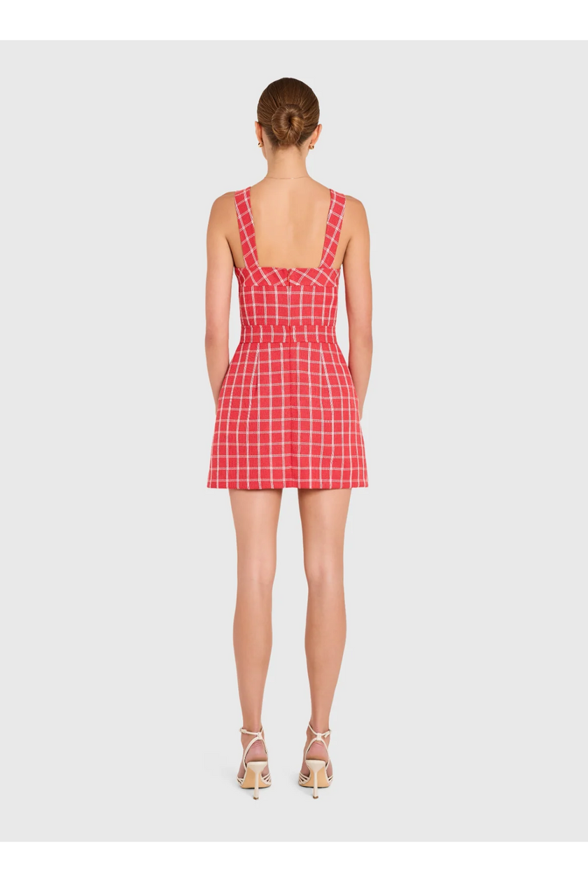 ACE MINI DRESS IN RED