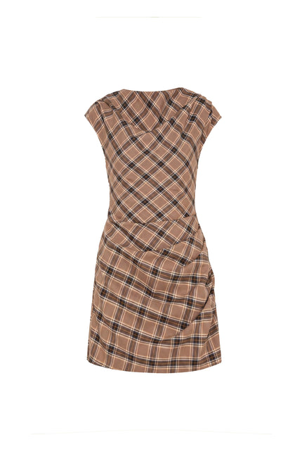 DALANCEY DRESS IN ACADEMY PLAID