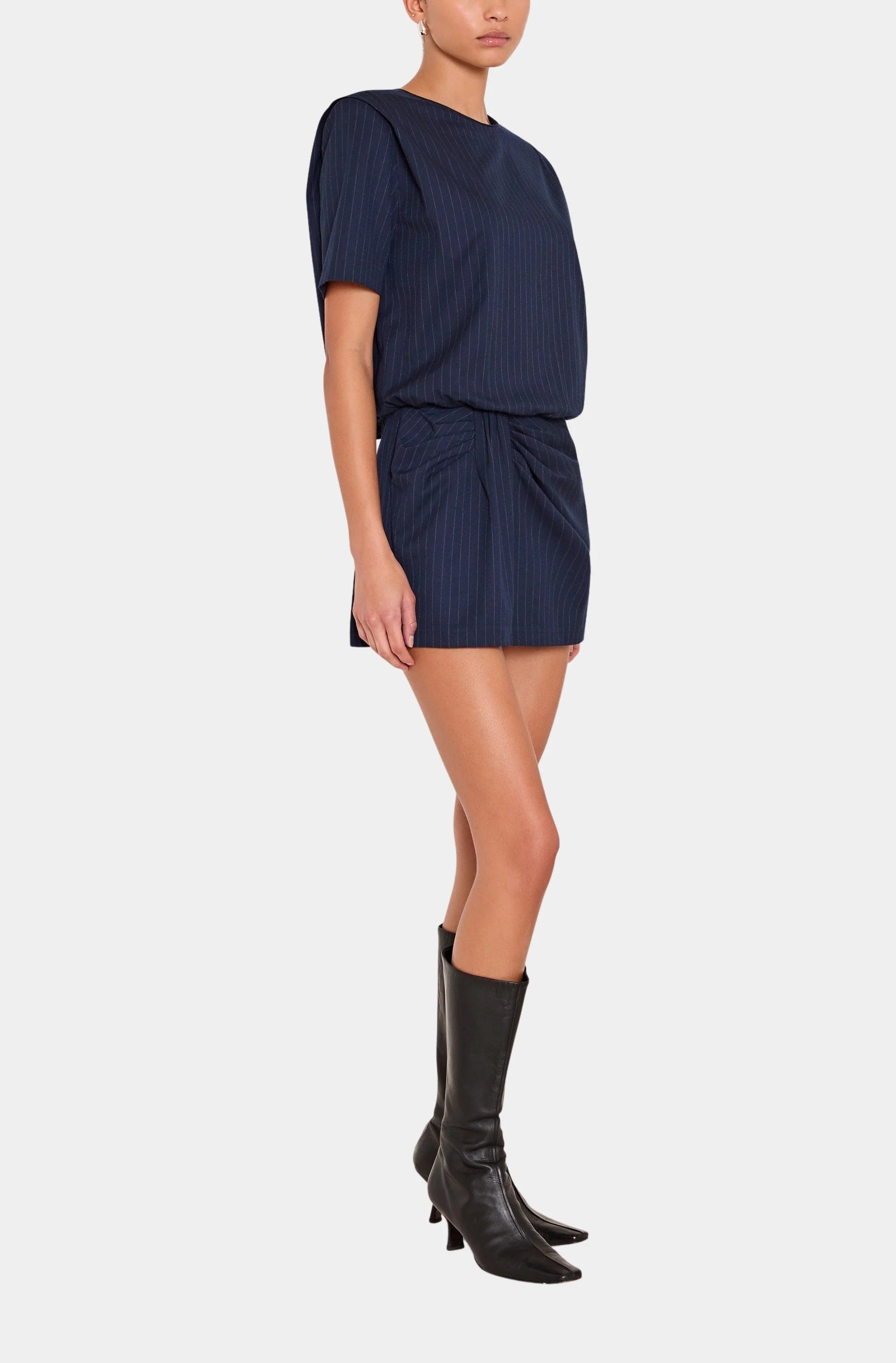 WILLA ROMPER IN NAVY