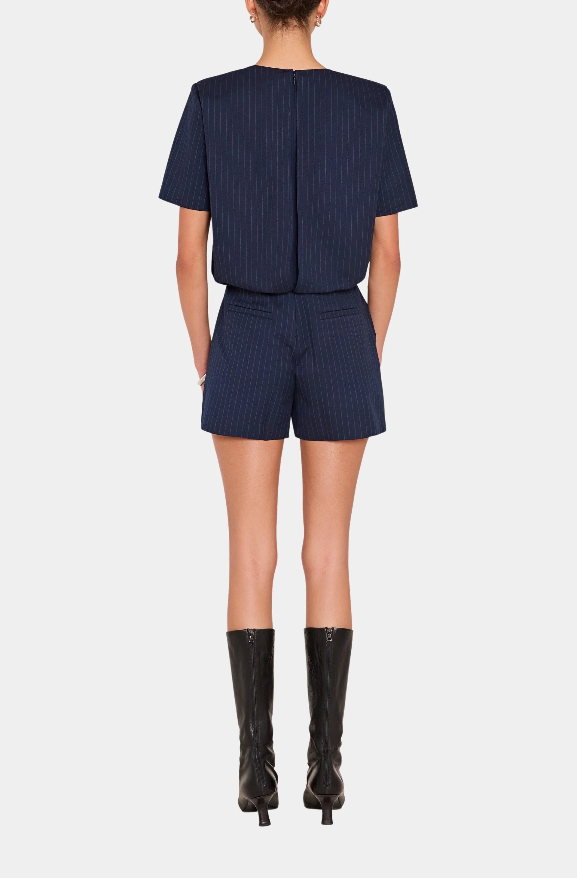 WILLA ROMPER IN NAVY