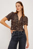 PORTIA TOP IN BROWN NALA