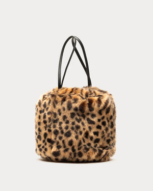 POUF BAG CHEETAH PRINT