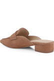 PROVENCE SUEDE PENNY LOAFER MULE