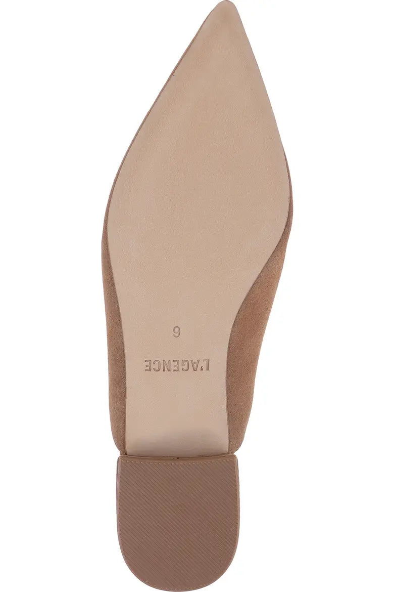 PROVENCE SUEDE PENNY LOAFER MULE