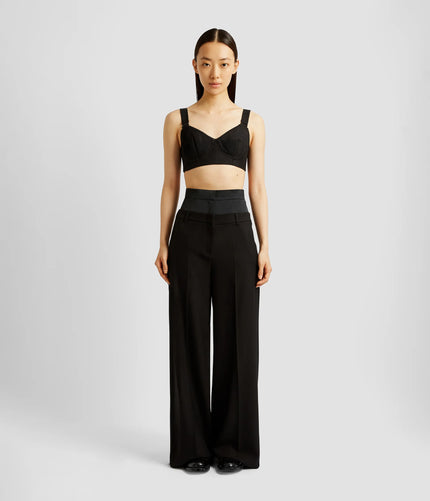 WIDE LEG TROUSERS