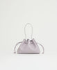 DRAWSTRING POUCHETTE IN LILA