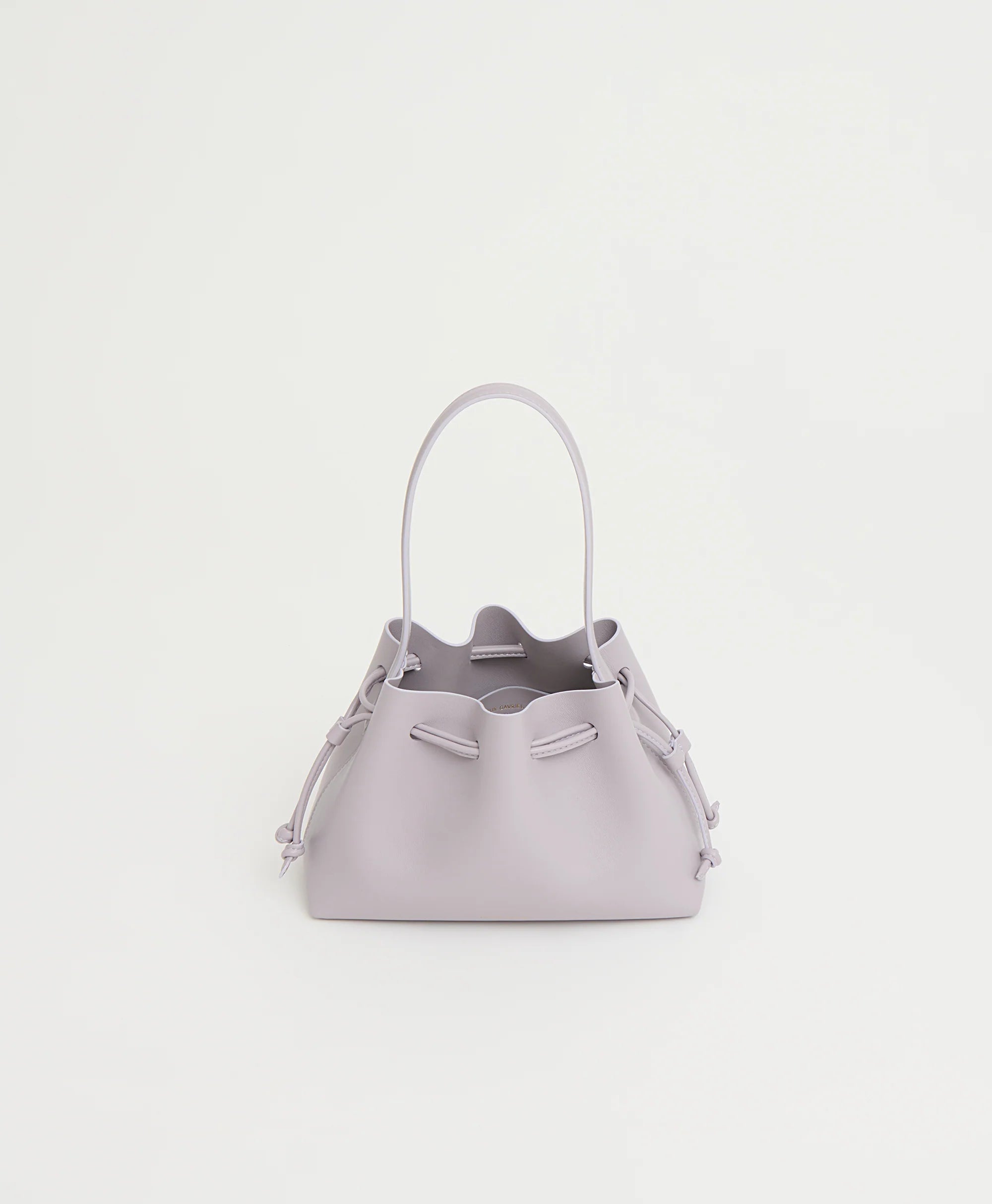 DRAWSTRING POUCHETTE IN LILA