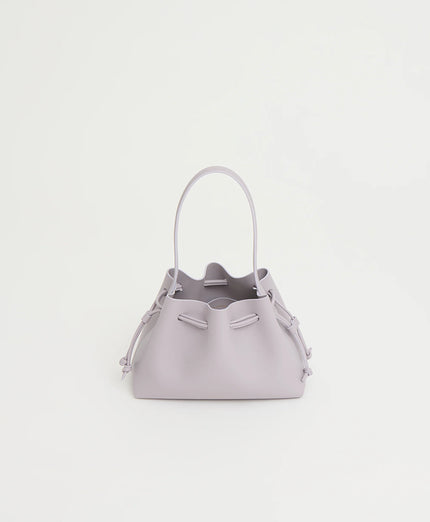 DRAWSTRING POUCHETTE IN LILA