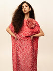 ELEONORE DRESS IN RAPTURE ROSE FIL COUPE