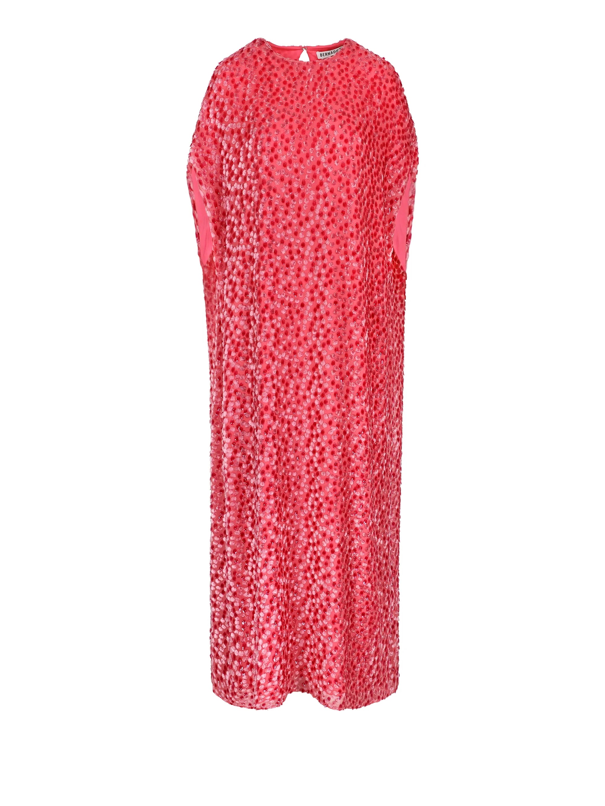 ELEONORE DRESS IN RAPTURE ROSE FIL COUPE