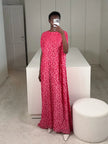 ELEONORE DRESS IN RAPTURE ROSE FIL COUPE