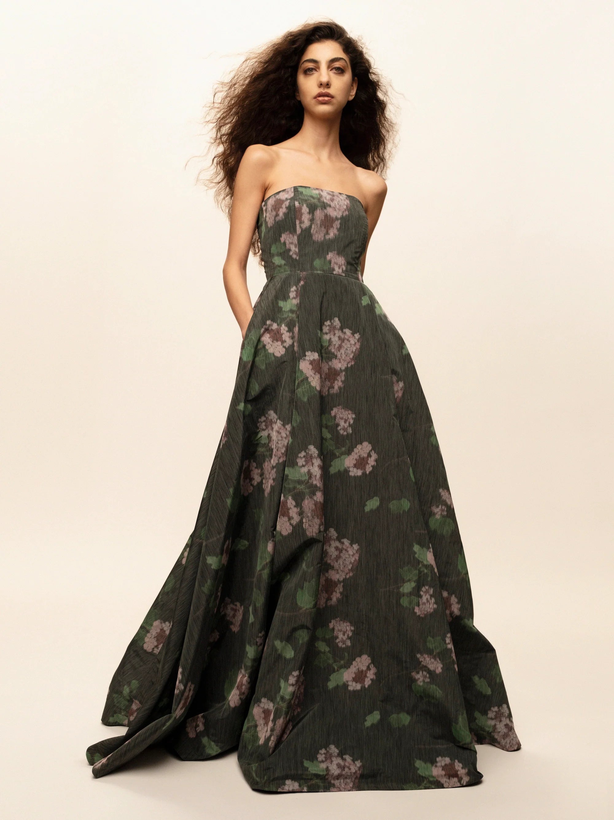 DRESS ISA IN PINK HYDRANGEA