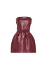KARLA DRESS IN BURGUNDY