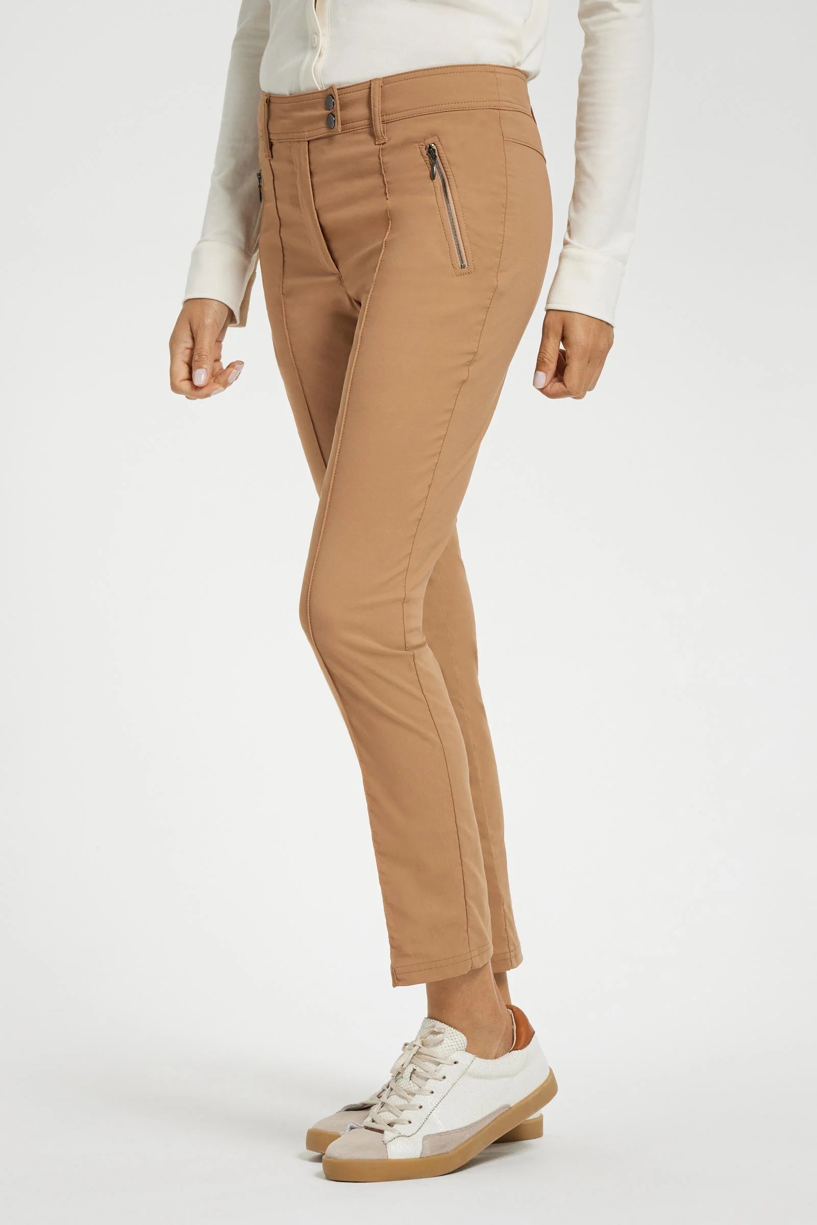 THE PEGGY ZIPPERED PANT