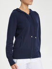 SUZIE CASHMERE ZIP HOODIE