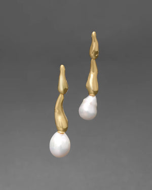 PERLA FRESHWATER PEARL DRIPPY EARRING