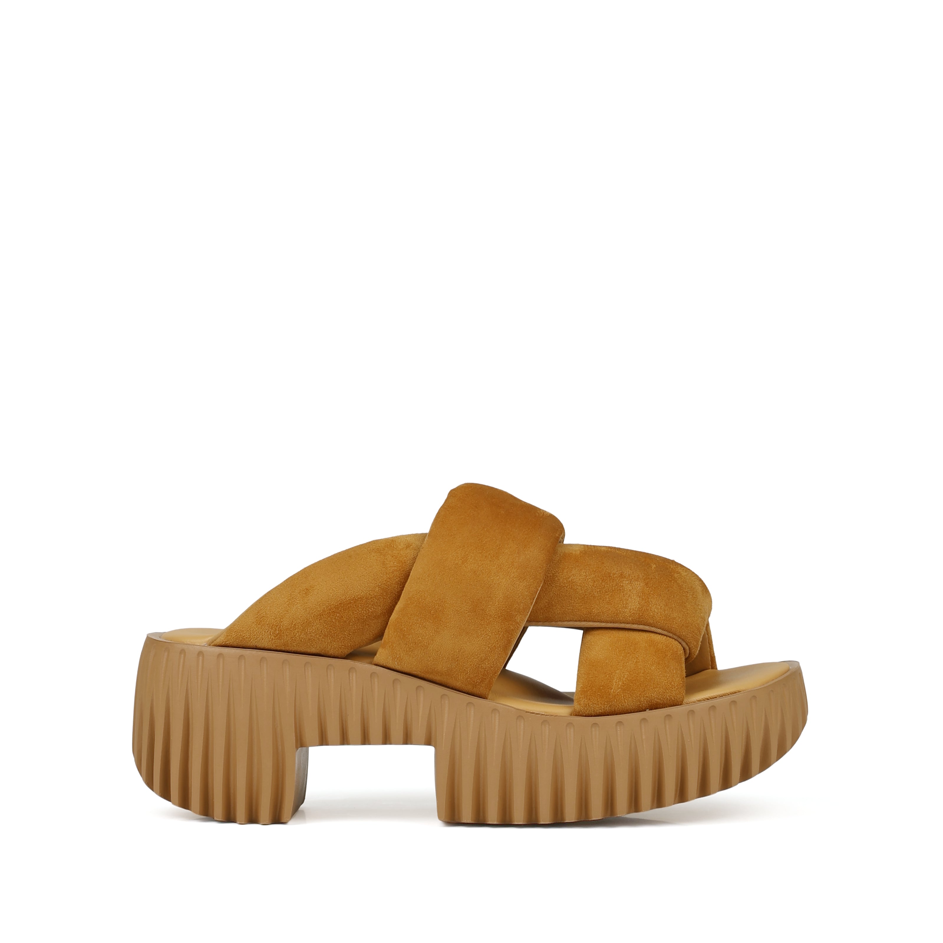 OVERLAPPING STRAP PLATFORM