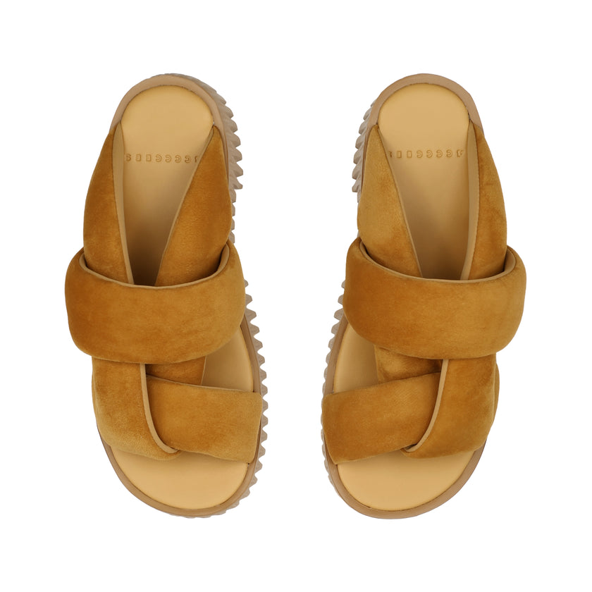 OVERLAPPING STRAP PLATFORM