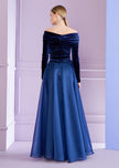POLLENT1 EVENING GOWN
