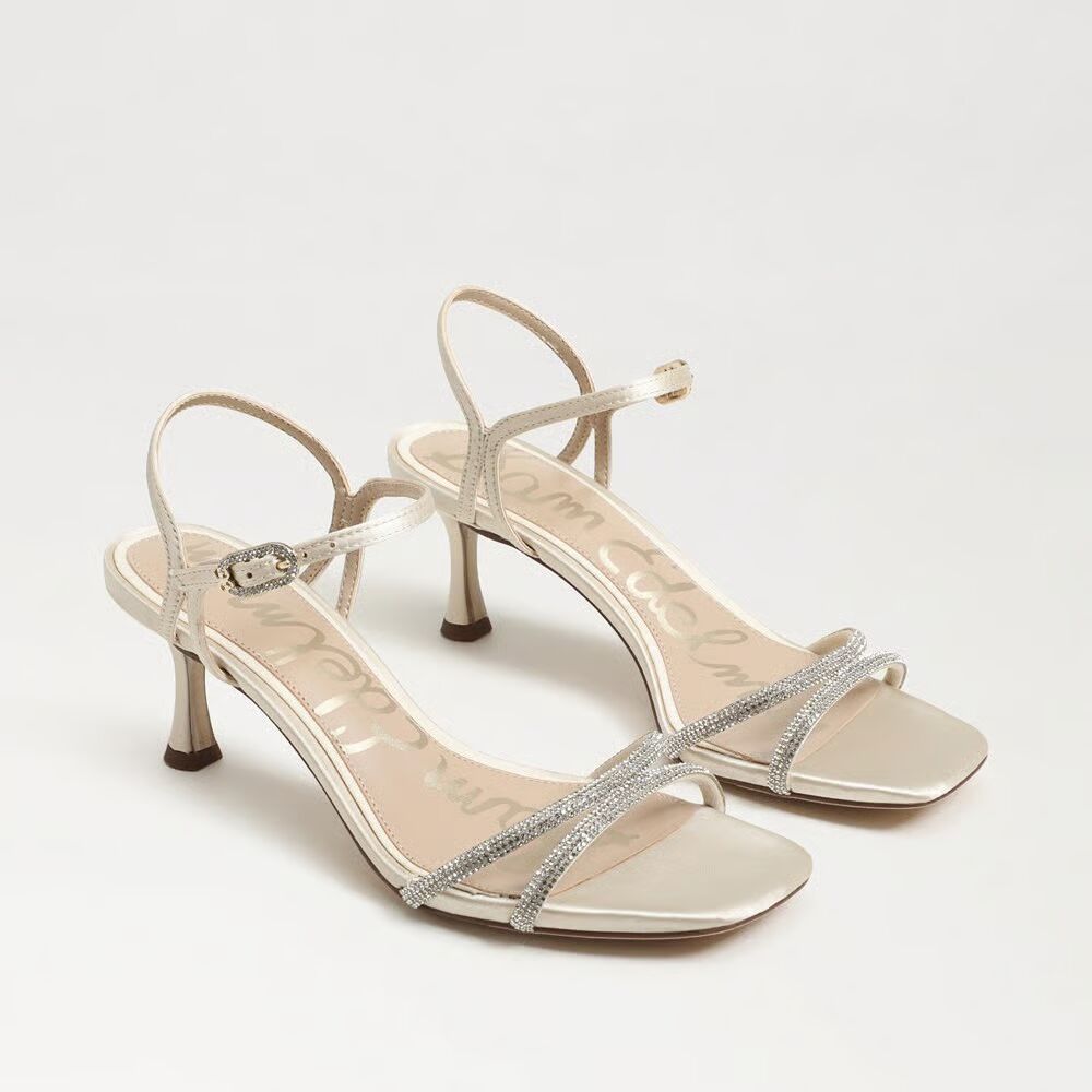 PRESLEY GLAM KITTEN HEEL SANDAL