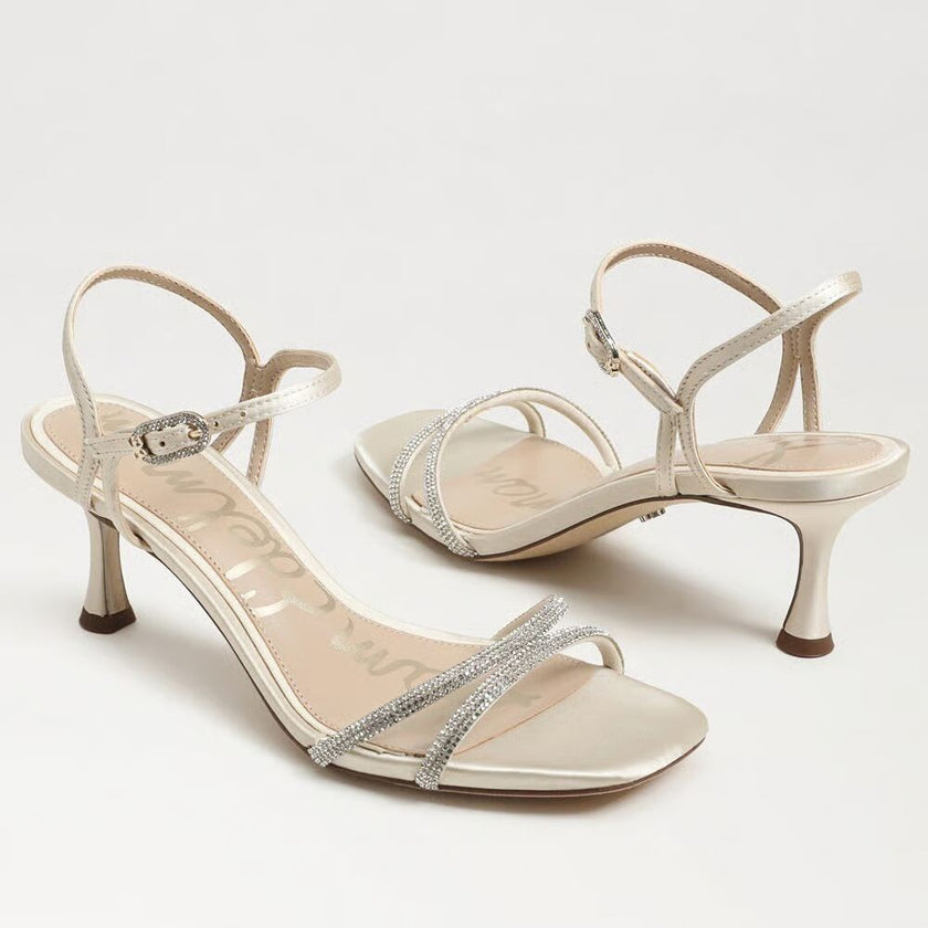 PRESLEY GLAM KITTEN HEEL SANDAL