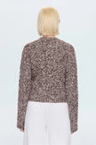 QUINN SWEATER IN CHOCOLATE MARL