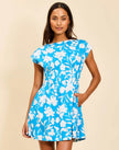 QUINN PINTUCK MINI DRESS