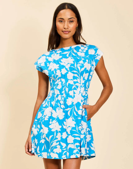 QUINN PINTUCK MINI DRESS