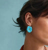 NEW BLOOM EARRINGS IN CERULEAN