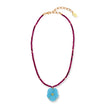 NEW BLOOM NECKLACE IN CERULEAN