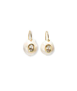 PEARL PABLO EARRINGS