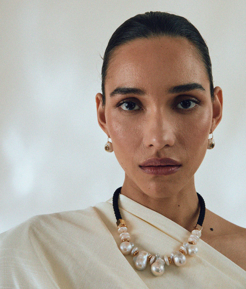 PEARL PABLO EARRINGS