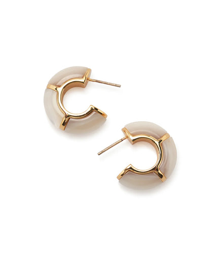 ZELLIGE HOOPS IN MOTHER OF PEARL