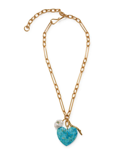 FLORIA HEART NECKLACE