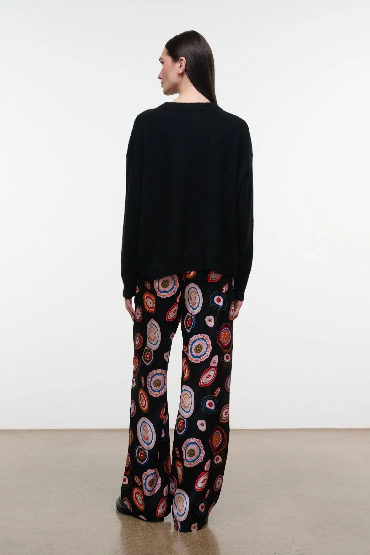 STROLL SILK PANT MILLEFIORE
