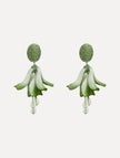 IMPATIENS CLIP ON EARRINGS