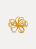 THREADED FLOWER CUFF BRACELET