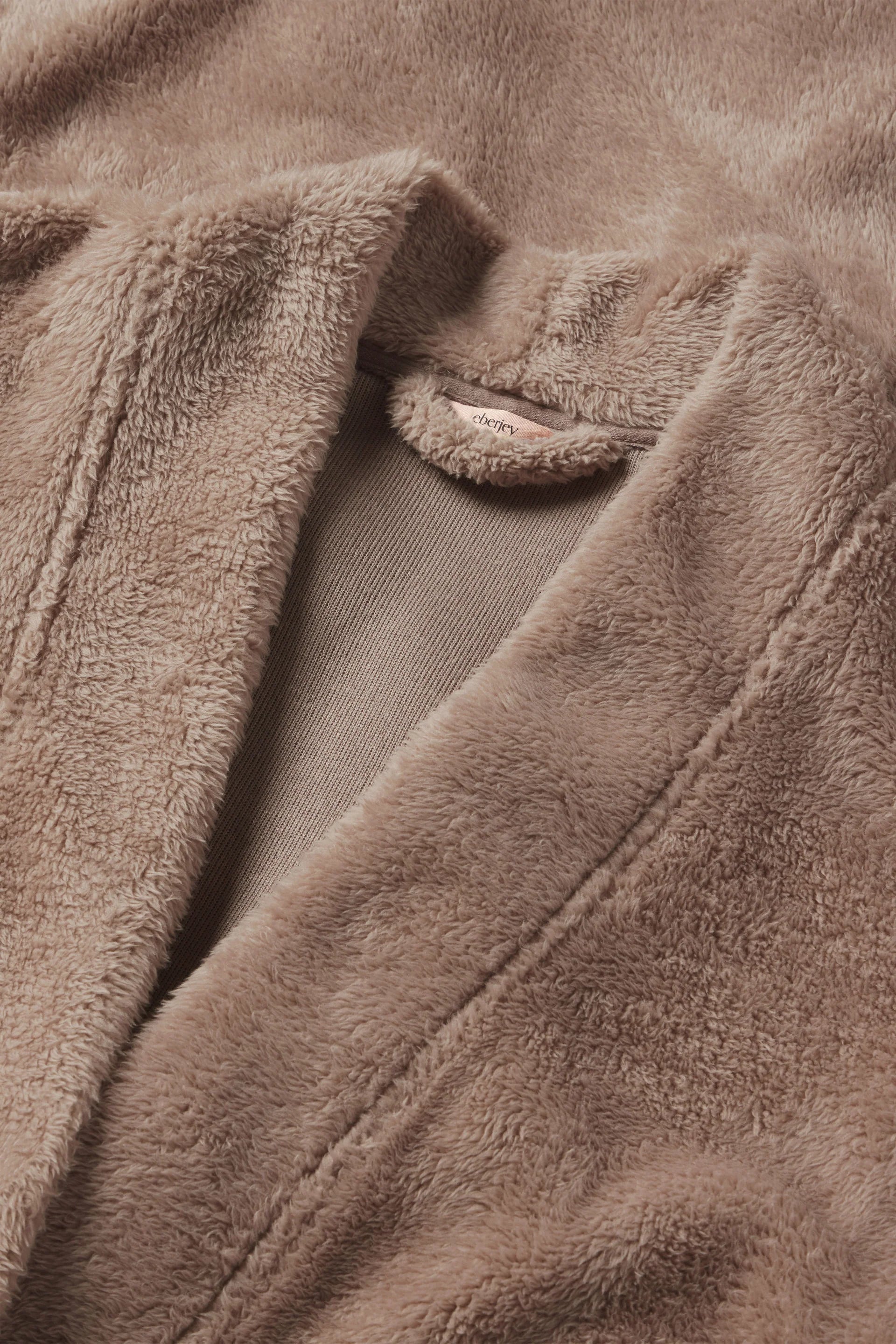 RENEW PLUSH LONG ROBE IN TOFFEE