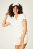 POINTELLE ESSENTIALS 3 PIECE SHORTS SET