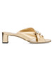 RAFI 45 METALLIC NAPPA LEATHER SANDALS