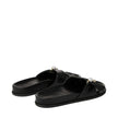 RAFI FLAT SOFT GLOVE LEATHER FLAT SANDALS