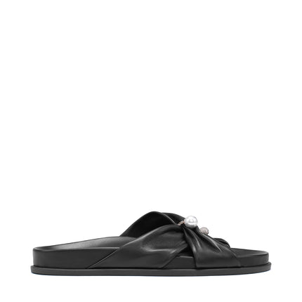 RAFI FLAT SOFT GLOVE LEATHER FLAT SANDALS