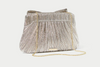 RAYNE PLEATED BOW CLUTCH