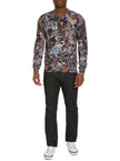 ROARING FLORALS SWEATER