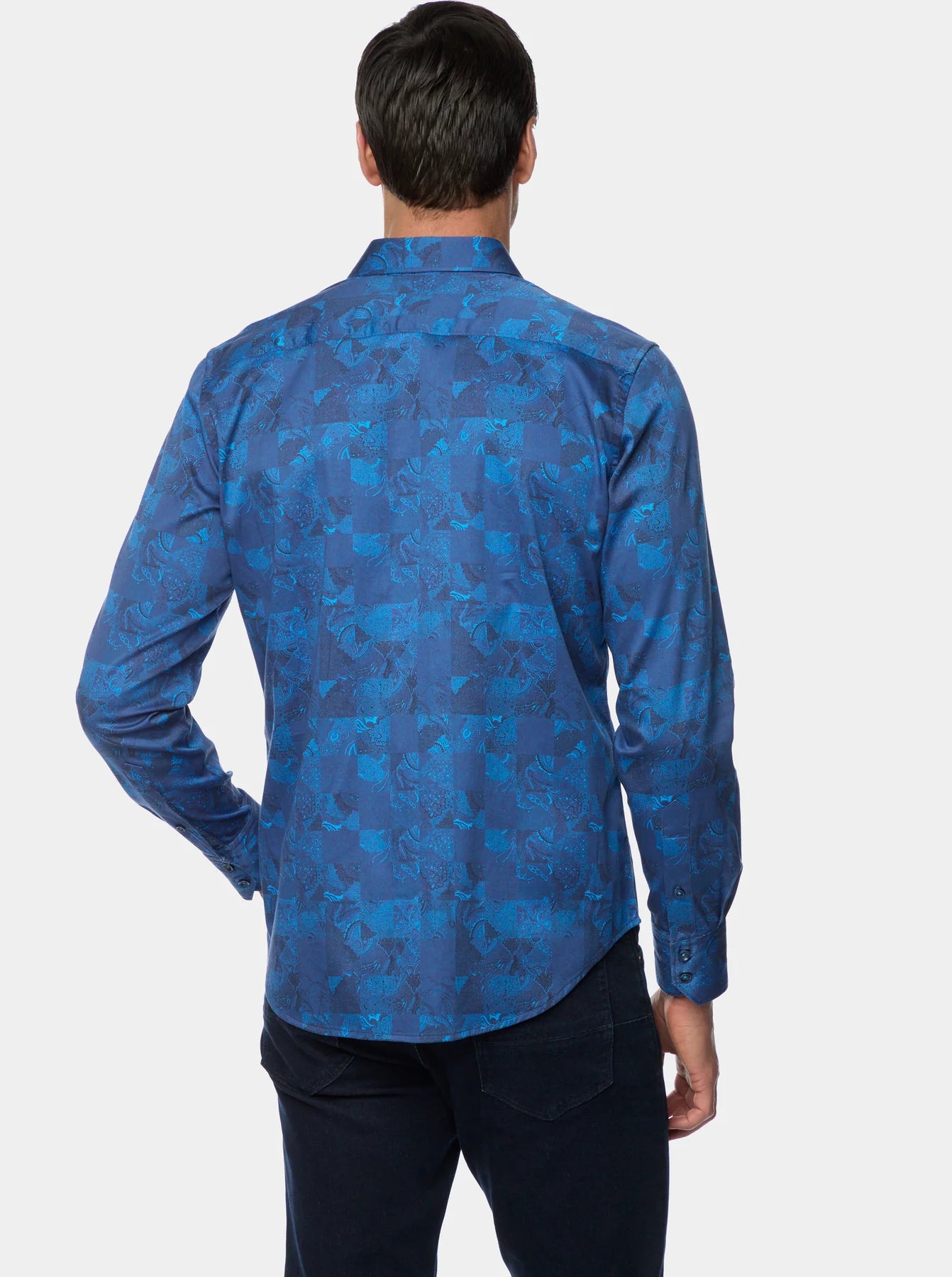 TOURNEAU LONG SLEEVE WOVEN SHIRT