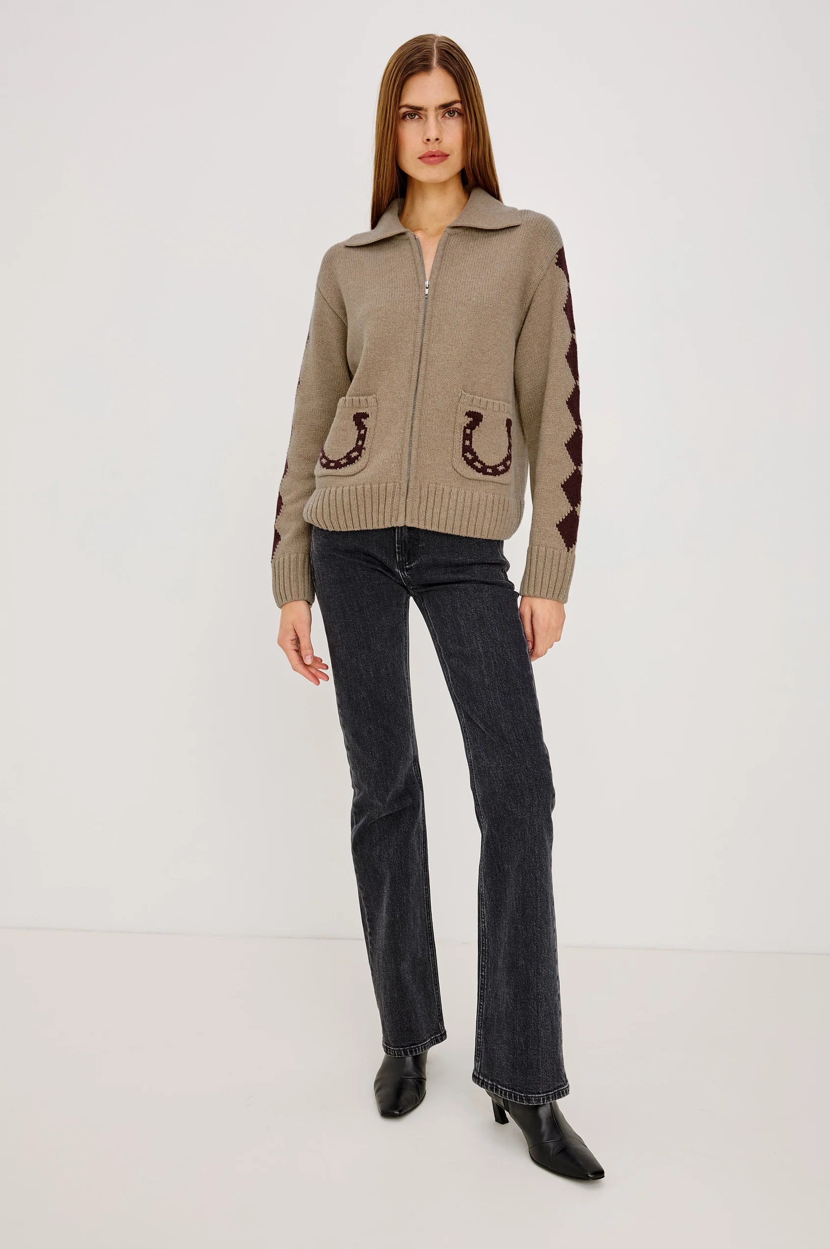 RHEA SWEATER IN HORSESHOES