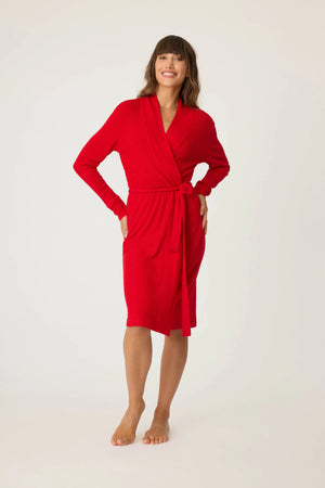 TEXTURED ESSENTIALS ROBE