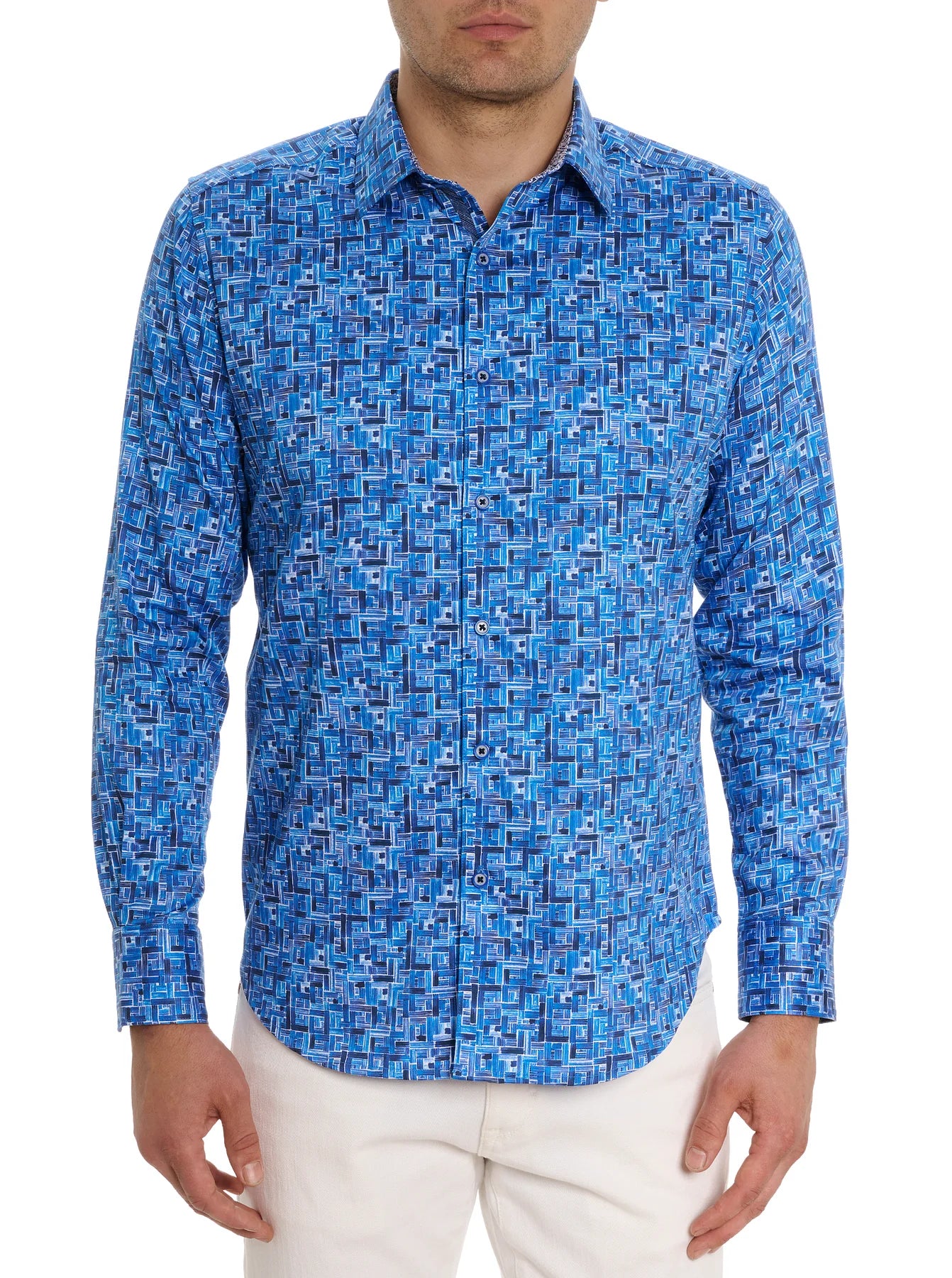 SEAS THE DAY LONG SLEEVE BUTTON DOWN SHIRT