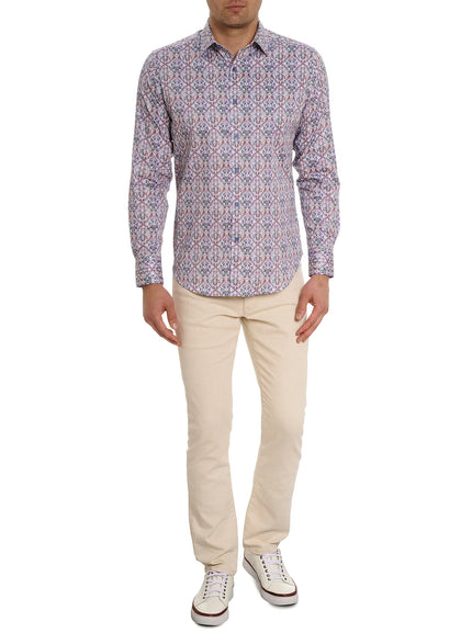 CARACAS LONG SLEEVE BUTTON DOWN SHIRT