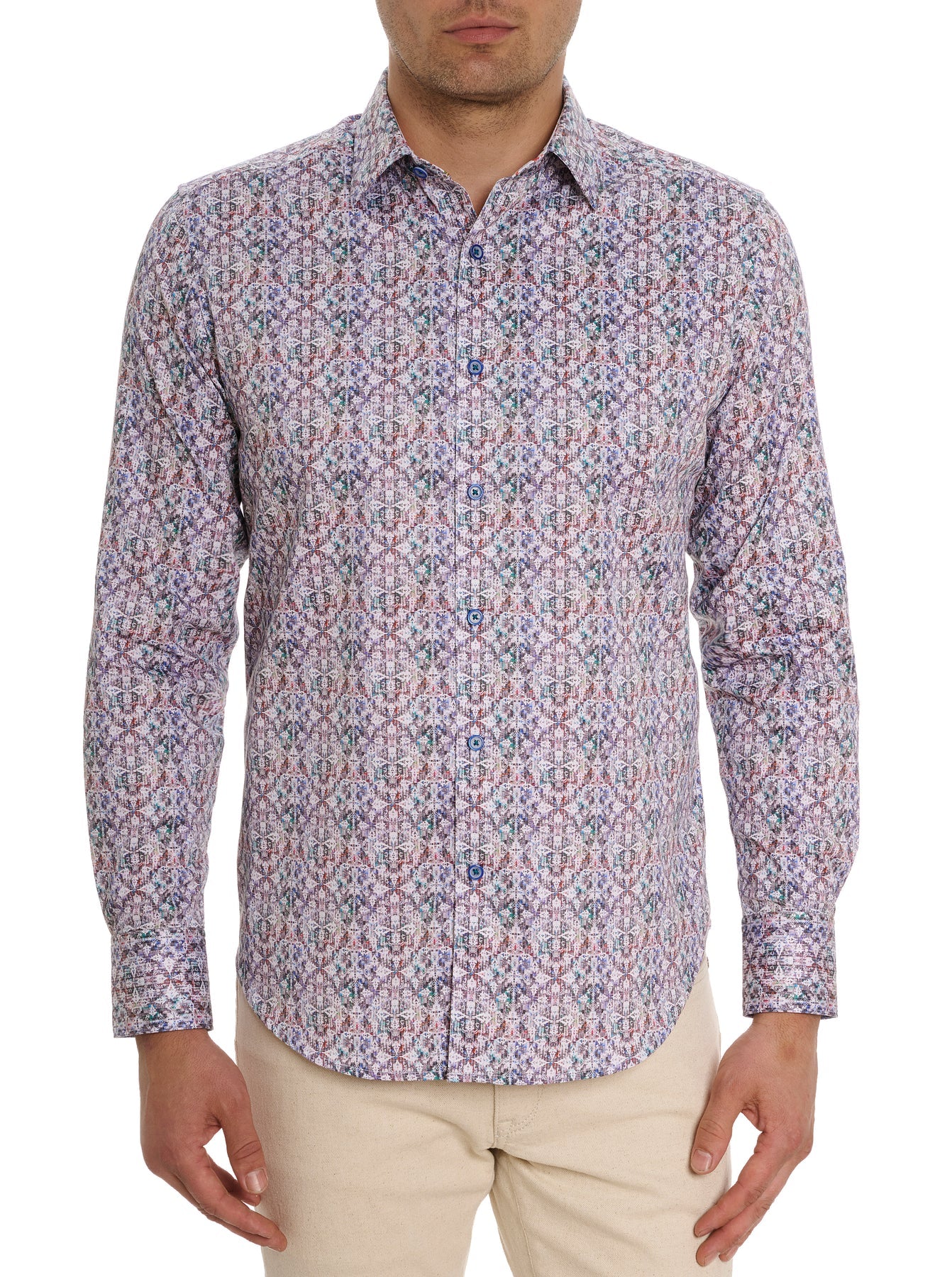 CARACAS LONG SLEEVE BUTTON DOWN SHIRT